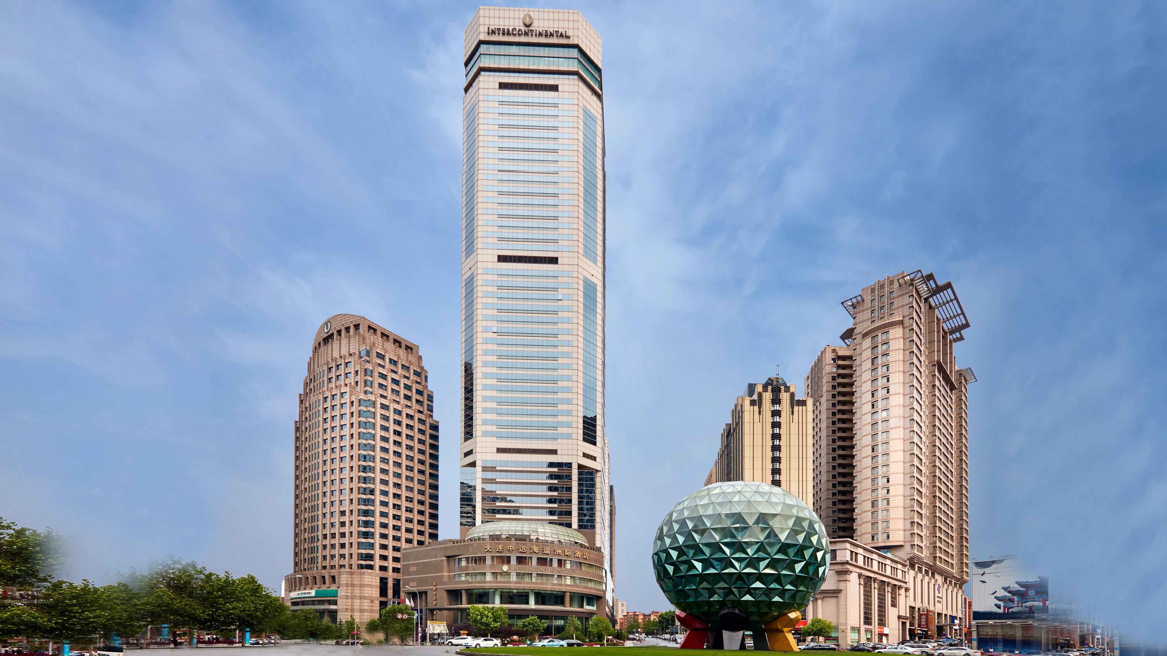 Hotel Intercontinental Dalian By Ihg Exterior foto