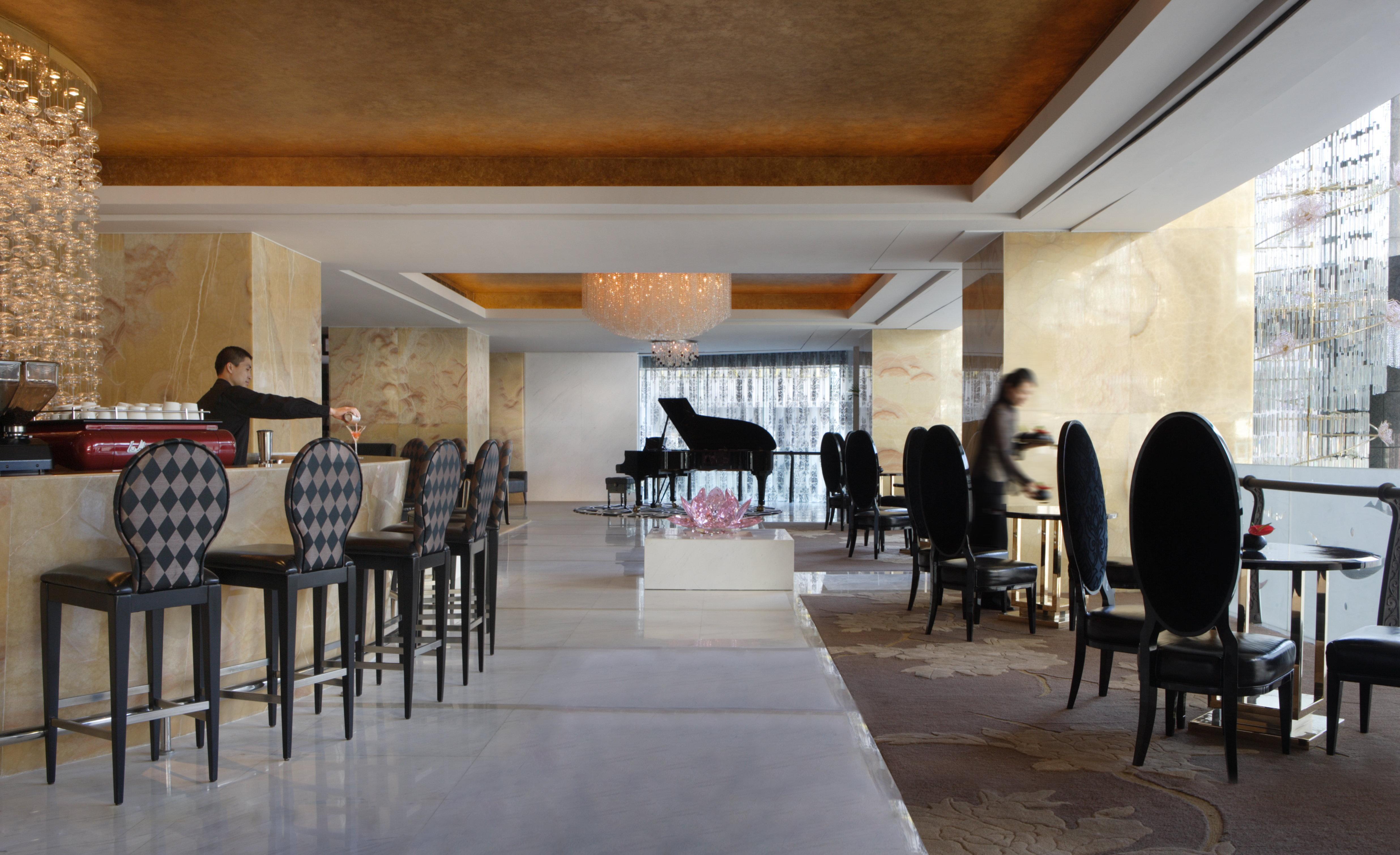 Hotel Intercontinental Dalian By Ihg Restaurant foto
