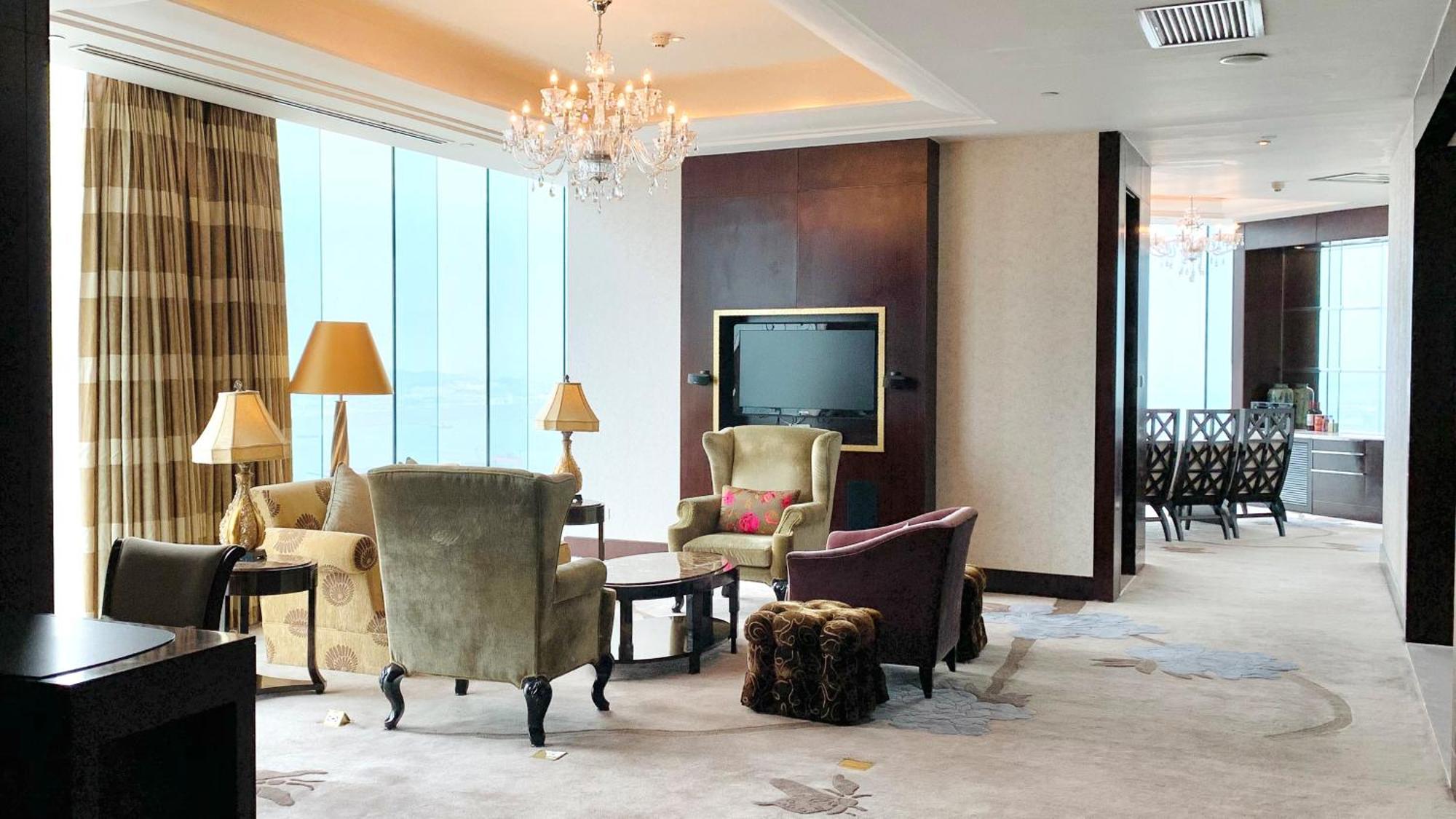 Hotel Intercontinental Dalian By Ihg Exterior foto